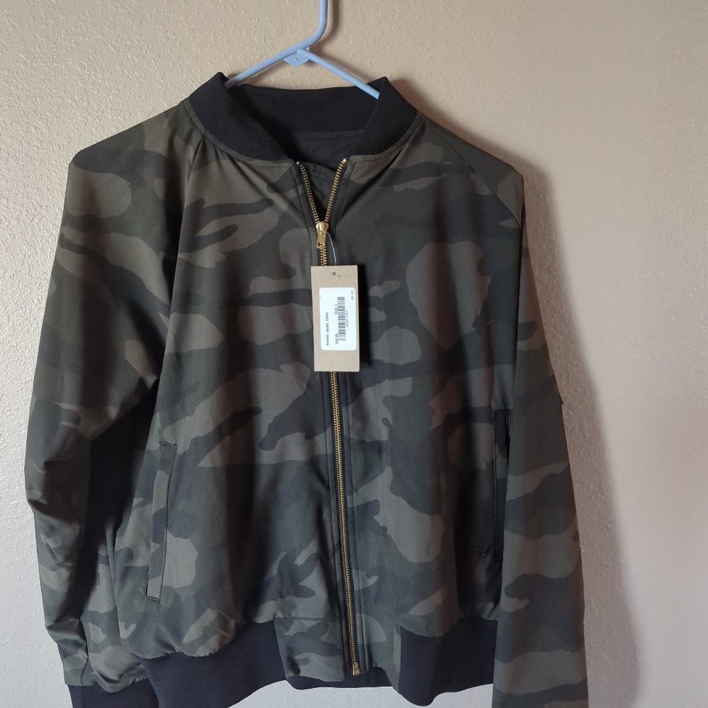 Albion camo bomber jacket